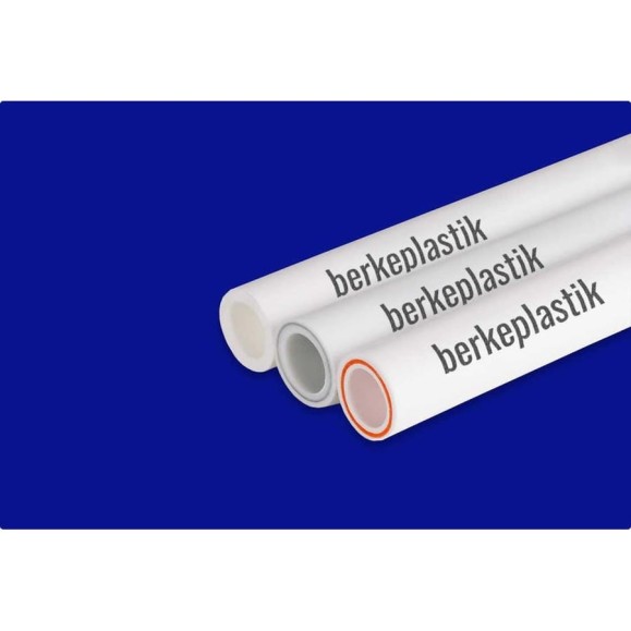 Труба PP-R Berke Plastik PN20 SDR 7.4, белая, армированная стекловолокном, d 20x2.8, 4 метра R2.4030.20.020 Труба PP-R Berke Plastik PN20 SDR 7.4, белая, армированная стекловолокном, d 20x2.8, 4 метра R2.4030.20.020