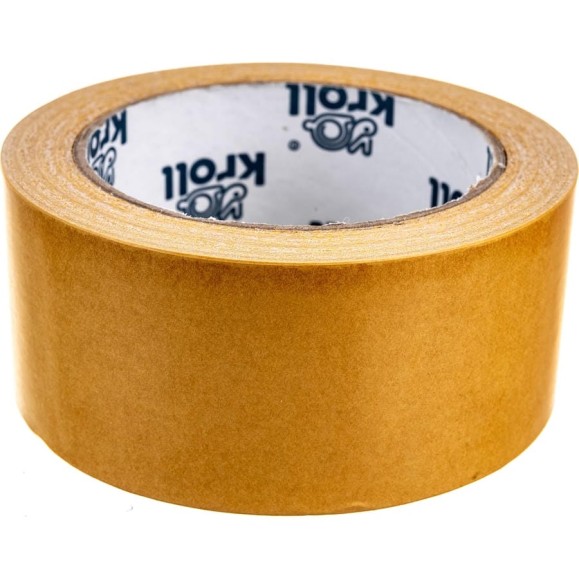 Клейкая лента двусторонняя полипропилен PP 48x25 KROLL 4607190404197 Клейкая лента двусторонняя полипропилен PP 48x25 KROLL 4607190404197