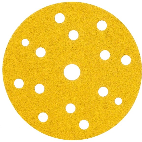 Абразив на бумажной основе 255Abrasive (10 шт; 15 отв; 150 мм; Р180) Schtaer 255Sc180