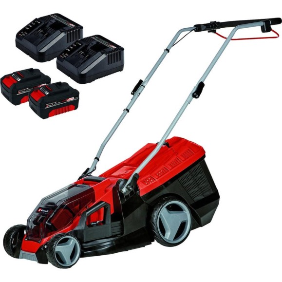 Аккумуляторная газонокосилка Einhell pxc GE-CM 36/36 Li 2x4.0А*ч 3413230