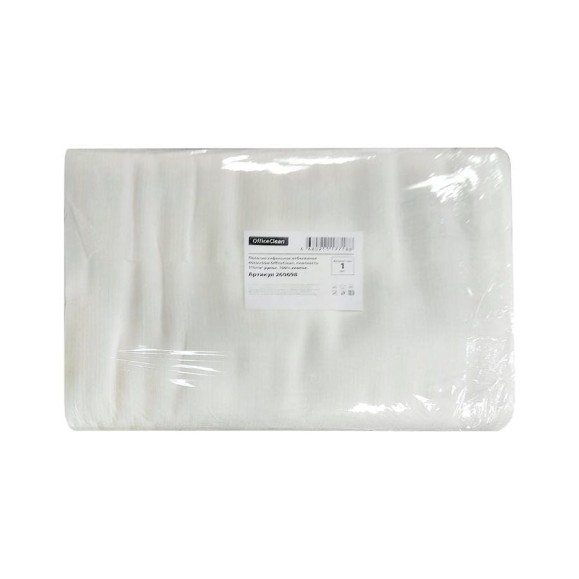 Вафельное отбеленное полотно OfficeClean 40смх50м, 110г/м2 260698 Вафельное отбеленное полотно OfficeClean 40смх50м, 110г/м2 260698