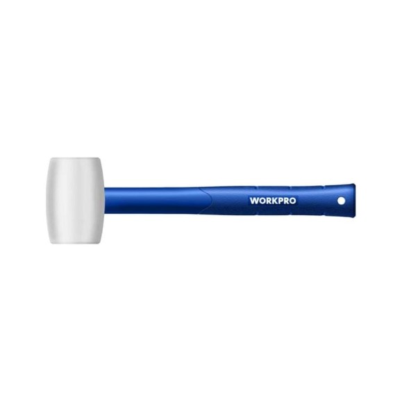 Резиновая киянка WORKPRO 450г, белая WP241040 Резиновая киянка WORKPRO 450г, белая WP241040