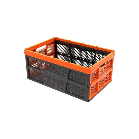 Садовая корзина TACTIX черно-оранжевая, 32 л, 50.5x33.5x22 см 320232 Садовая корзина TACTIX черно-оранжевая, 32 л, 50.5x33.5x22 см 320232