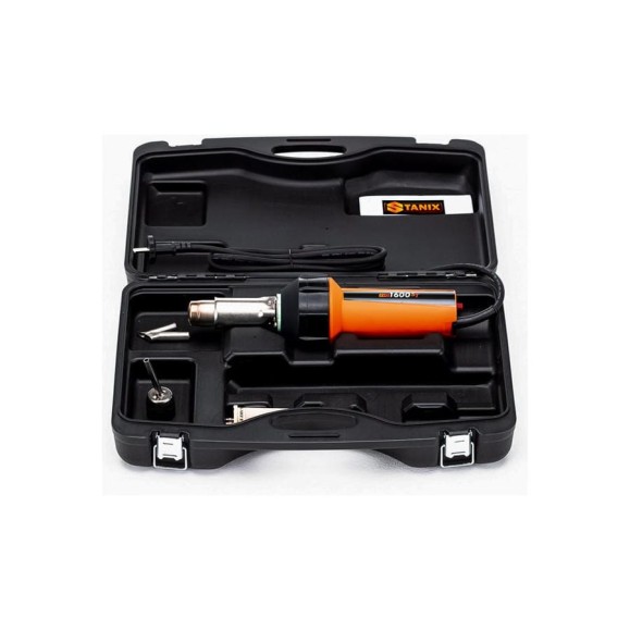 Сварочный фен STANIX EVO 1600ST комплект для сварки пластика EVO 1600ST СП Сварочный фен STANIX EVO 1600ST комплект для сварки пластика EVO 1600ST СП
