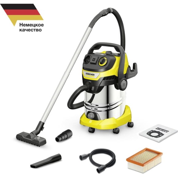 Хозяйственный пылесос Karcher WD 6 P S V-30/6/22/T 1.628-360.0 Хозяйственный пылесос Karcher WD 6 P S V-30/6/22/T 1.628-360.0