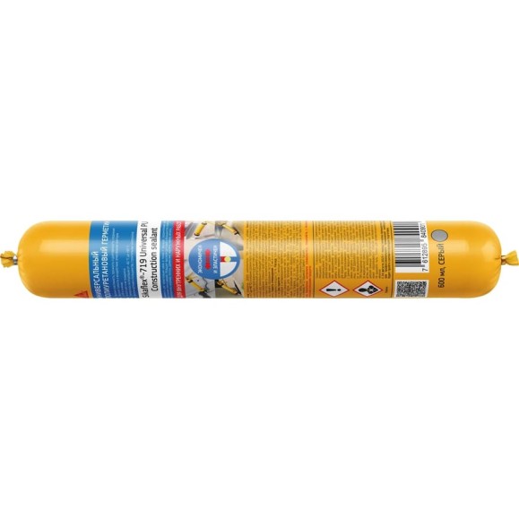 Универсальный эластичный полиуретановый герметик SIKA Flex-719 Universal PU серый 600мл. 732365 Универсальный эластичный полиуретановый герметик SIKA Flex-719 Universal PU серый 600мл. 732365