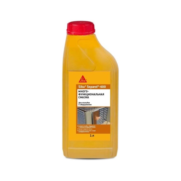 Смазка для опалубки и защита оборудования от налипания бетона SIKA Separol-600 Канистра 1л. 615249 Смазка для опалубки и защита оборудования от налипания бетона SIKA Separol-600 Канистра 1л. 615249