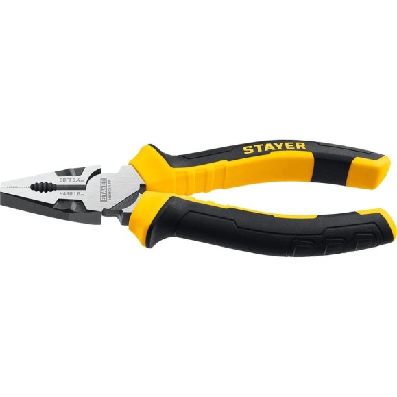 Комбинированные плоскогубцы STAYER Hercules 160 мм 2203-1-16_z03 Комбинированные плоскогубцы STAYER Hercules 160 мм 2203-1-16_z03
