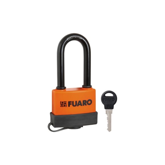 Навесной замок FUARO PL-WEATHER-3660 LS 3key (PL-3660 LS) удлиненная дужка, английский/блистер 26409 Навесной замок FUARO PL-WEATHER-3660 LS 3key (PL-3660 LS) удлиненная дужка, английский/блистер 26409