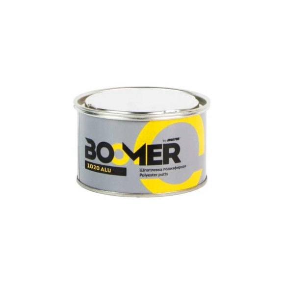 Полиэфирная наполняющая шпатлевка BOOMER с алюминиевым пигментом alu (0,5+0,015 кг) 1020/0,5 Полиэфирная наполняющая шпатлевка BOOMER с алюминиевым пигментом alu (0,5+0,015 кг) 1020/0,5