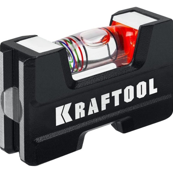 Компактный литой магнитный уровень KRAFTOOL 5-в-1 76 мм 34787 Компактный литой магнитный уровень KRAFTOOL 5-в-1 76 мм 34787
