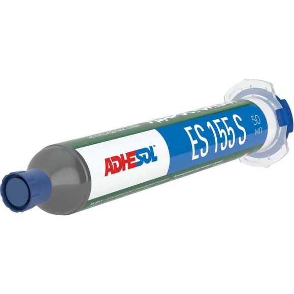Клей ударостойкий однокомпонентный эпоксидный ADHESOL es155s 50 мл 323367 155101
