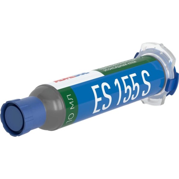 Клей ударостойкий однокомпонентный эпоксидный ADHESOL es155s 10 мл 323350 155102 Клей ударостойкий однокомпонентный эпоксидный ADHESOL es155s 10 мл 323350 155102