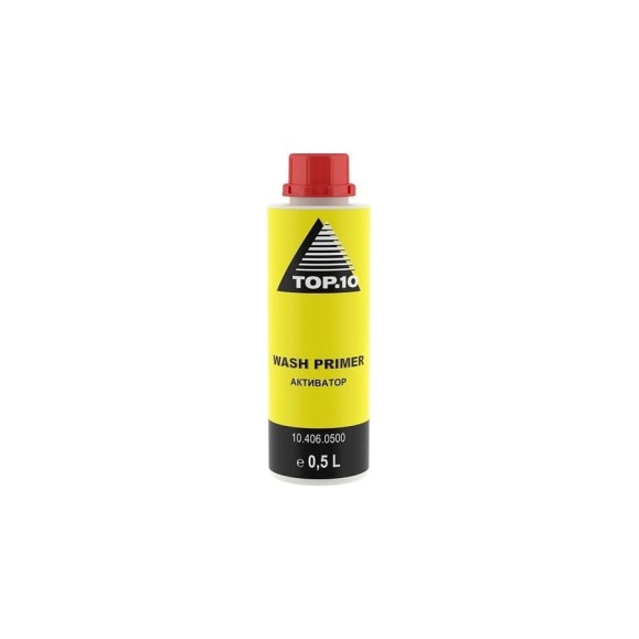 Отвердитель TOP.10 wash primer 0,5л 10.406.0500 Отвердитель TOP.10 wash primer 0,5л 10.406.0500