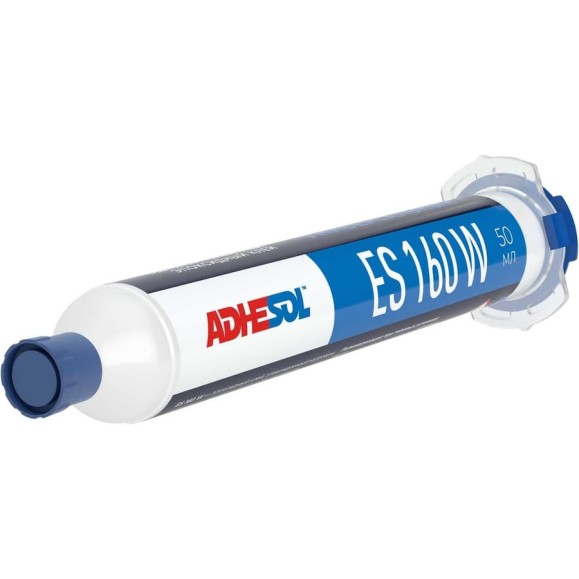 Клей саморастекающийся эпоксидный однокомпонентный ADHESOL es160w 50 мл 323398 160101 Клей саморастекающийся эпоксидный однокомпонентный ADHESOL es160w 50 мл 323398 160101