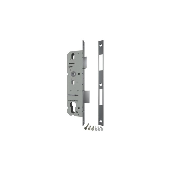 Корпус узкопрофильного замка с защелкой FUARO PROF4916-40/92 CP хром 26421