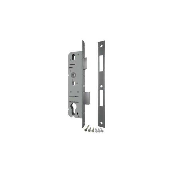 Корпус узкопрофильного замка с защелкой FUARO PROF4924-25/92 CP хром 26425