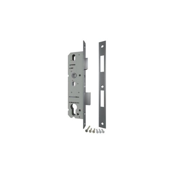 Корпус узкопрофильного замка с защелкой FUARO PROF4924-35/92 CP хром 26429 Корпус узкопрофильного замка с защелкой FUARO PROF4924-35/92 CP хром 26429