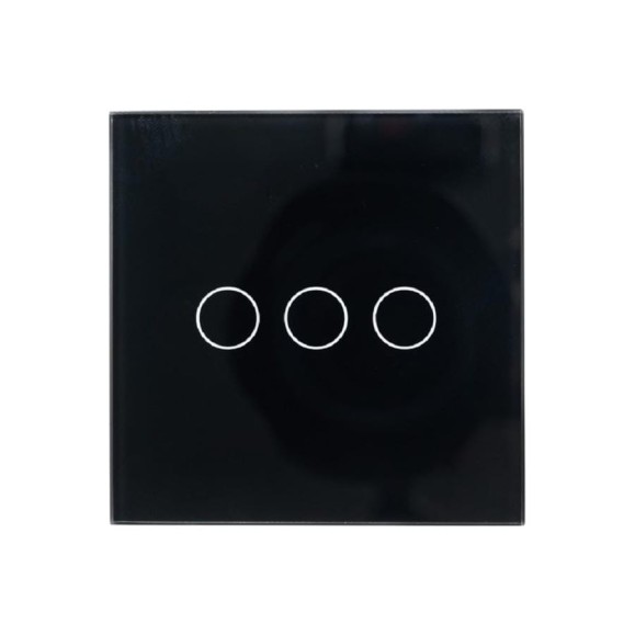 3-кнопочный выключатель SIBLING Powerlite-WS3В0 (черный) без 0 00-00017030 3-кнопочный выключатель SIBLING Powerlite-WS3В0 (черный) без 0 00-00017030
