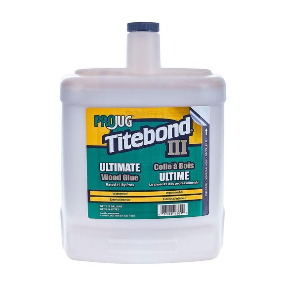 Клей столярный повышенной влагостойкости Titebond Ultimate III Wood Glue 8,14 л 14109 Клей столярный повышенной влагостойкости Titebond Ultimate III Wood Glue 8,14 л 14109