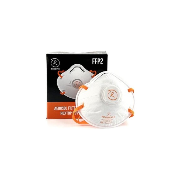 Противоаэрозольный респиратор RoxelPro ROXTOP 02V FFP2 NR D, размер L, 10 шт. 731326 Противоаэрозольный респиратор RoxelPro ROXTOP 02V FFP2 NR D, размер L, 10 шт. 731326