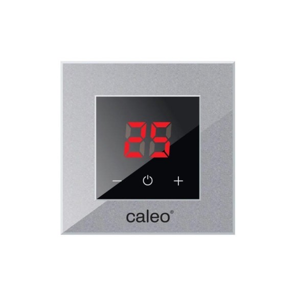 Терморегулятор CALEO NOVA встраиваемый, цифровой, 3,5 кВт, алюминиевый УП-00000357 Терморегулятор CALEO NOVA встраиваемый, цифровой, 3,5 кВт, алюминиевый УП-00000357