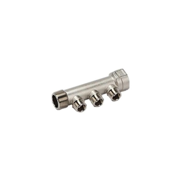 Коллектор RIIFO Flow латунь 1" ВР/НР 3x1/2"НР конус ц/ц 35 мм 1100047671 Коллектор RIIFO Flow латунь 1" ВР/НР 3x1/2"НР конус ц/ц 35 мм 1100047671