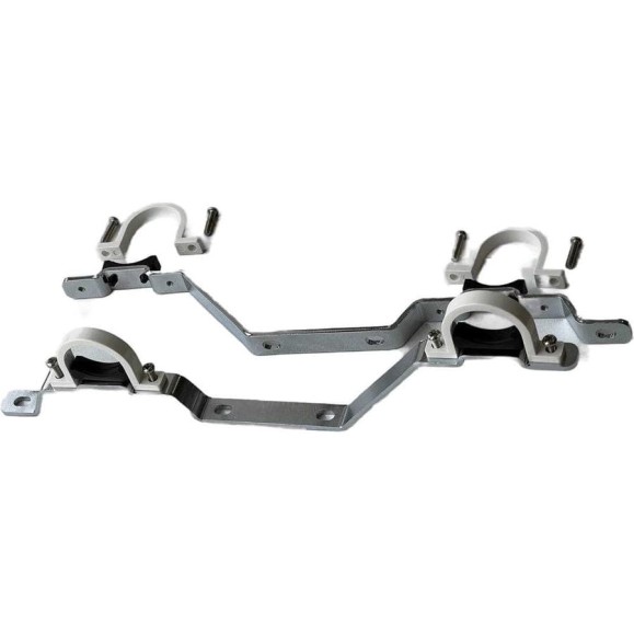 Кронштейны для коллектора RIIFO Flow сталь 3/4"-1" ц/ц 200 мм, 2 шт 1100048650 Кронштейны для коллектора RIIFO Flow сталь 3/4"-1" ц/ц 200 мм, 2 шт 1100048650