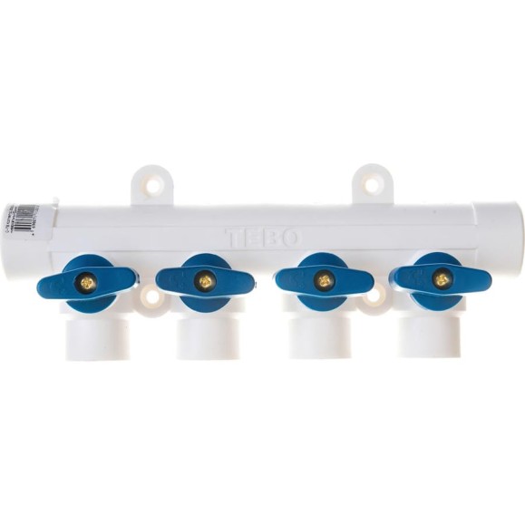 Коллектор TEBO PPR 25x20x4 выхода 030091253