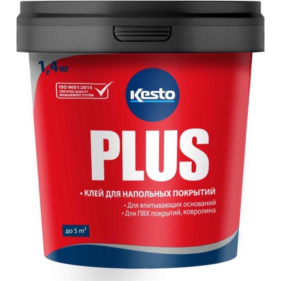 Клей для напольных покрытий Kesto Plus 1.4 кг 81183 Клей для напольных покрытий Kesto Plus 1.4 кг 81183