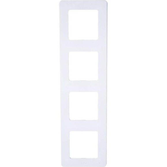 Рамка Legrand - 4 поста - INSPIRIA - белый 673960 Рамка Legrand - 4 поста - INSPIRIA - белый 673960