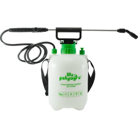 Садовый пневматический опрыскиватель POLYAGRO Lite 5 л 7574065