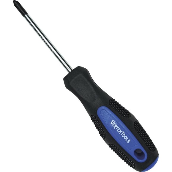 Крестовая отвертка vertextools 6x100, ph2 0050-100 Крестовая отвертка vertextools 6x100, ph2 0050-100
