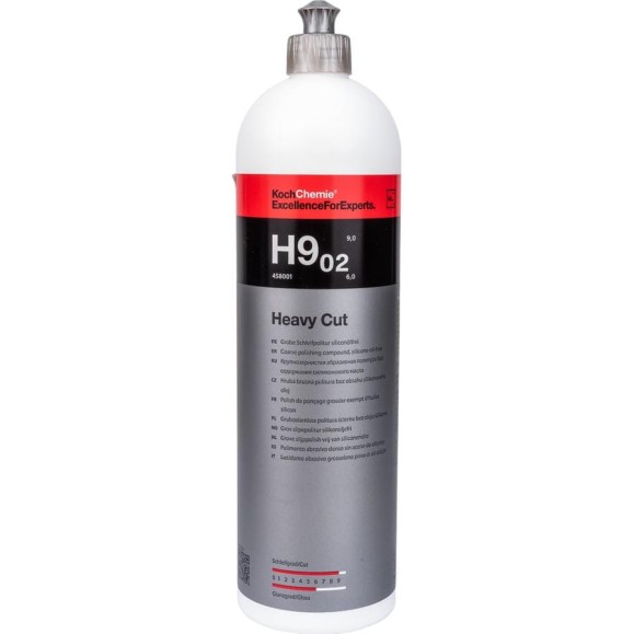 Абразивная полировальная паста HEAVY CUT H9.02 1 л 458001 Koch Chemie 053120 2329 Абразивная полировальная паста HEAVY CUT H9.02 1 л 458001 Koch Chemie 053120 2329