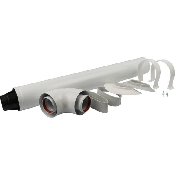 Комплект коаксиальный для прохода через стену STOUT Sca-6010-210850 (совместим baxi) 60/100, 850 мм RG008P178M2855 Комплект коаксиальный для прохода через стену STOUT Sca-6010-210850 (совместим baxi) 60/100, 850 мм RG008P178M2855