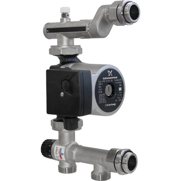 Насосно-смесительный узел с термостатическим клапаном STOUT Sdg-0120-005011 20-55c, с насосом upso 25-65, 130 mm RG0090KIK22BS4 Насосно-смесительный узел с термостатическим клапаном STOUT Sdg-0120-005011 20-55c, с насосом upso 25-65, 130 mm RG0090KIK22BS4