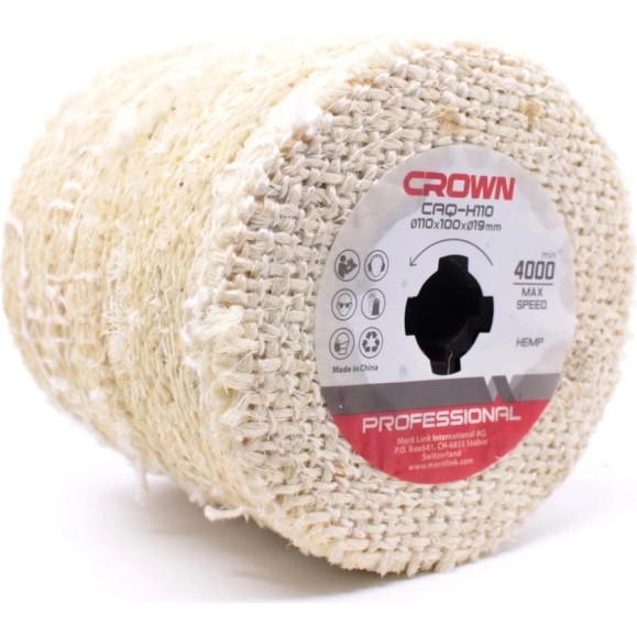 Щетка из холщовой ткани 110 мм Crown CAQ-H110