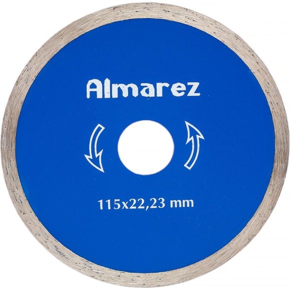 Диск отрезной алмазный Керамика (115х22.23 мм) Almarez 302115