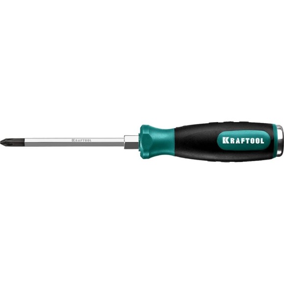 Ударная отвертка KRAFTOOL Impact PH 2 , сквозной стержень из Cr-Mo стали, 250034-2 Ударная отвертка KRAFTOOL Impact PH 2 , сквозной стержень из Cr-Mo стали, 250034-2