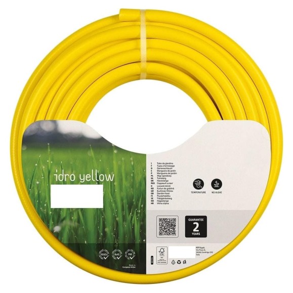 Шланг для полива ИДРО ЕЛЛОУ/IDRO YELLOW 19 мм (3/4"), 25 м FITT IDRO YELLOW 3/4" 25м Шланг для полива ИДРО ЕЛЛОУ/IDRO YELLOW 19 мм (3/4"), 25 м FITT IDRO YELLOW 3/4" 25м