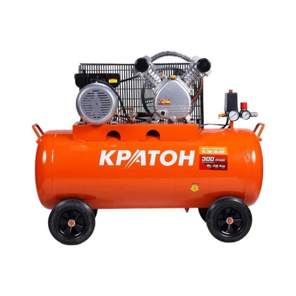 Масляный компрессор с ременным приводом Кратон AC-300-100-BDV 3 01 01 039 Масляный компрессор с ременным приводом Кратон AC-300-100-BDV 3 01 01 039