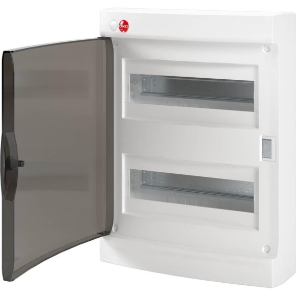 Щиток DKC настенный с дверцей 24 мод.,IP41, белый, с клеммным блоком 63А RB24W4TWDDIY Щиток DKC настенный с дверцей 24 мод.,IP41, белый, с клеммным блоком 63А RB24W4TWDDIY