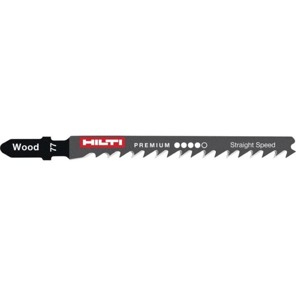 Полотно SP 129 Wood speed 5 шт для лобзика HILTI 2332295 Полотно SP 129 Wood speed 5 шт для лобзика HILTI 2332295