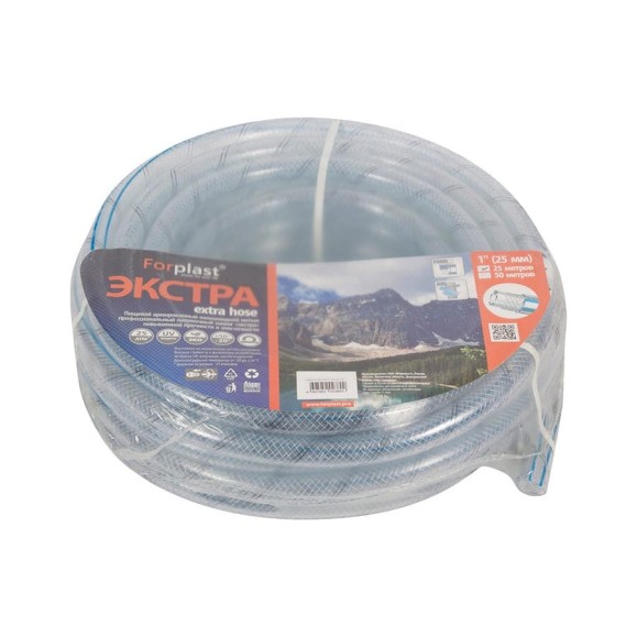 Армированный шланг ForPlast ПВХ экстра 1", 25 м 111069 Армированный шланг ForPlast ПВХ экстра 1", 25 м 111069