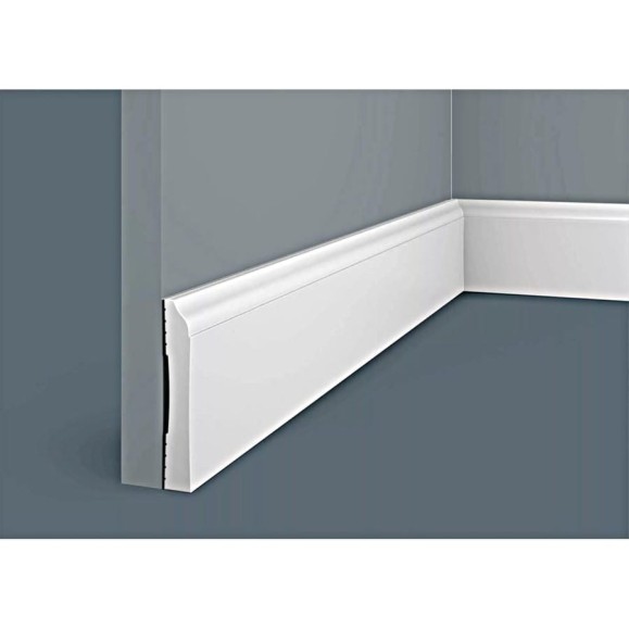Плинтус Cosca Decor px030 82x13x2000 мм, экополимер 00-00070890 Плинтус Cosca Decor px030 82x13x2000 мм, экополимер 00-00070890