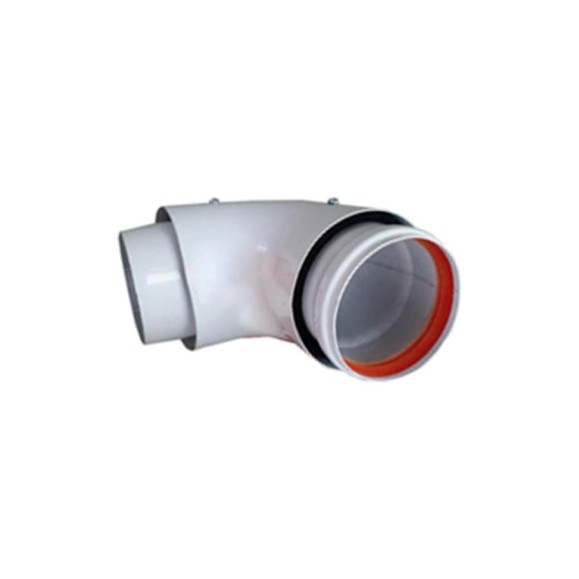 Утепленный отвод ROMMER Rca-0080-800090 д.80/100 - 90гр RG0091CSQ9EC1V