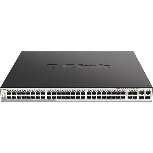 Proj настраиваемый l2 коммутатор d-link с 48 портами 10/100/1000base-t и 4 комбо-портами 100/1000base-t/sfp 48 портов poe 802.3af/at DGS-1210-52MP/F3A Proj настраиваемый l2 коммутатор d-link с 48 портами 10/100/1000base-t и 4 комбо-портами 100/1000base-t/sfp 48 портов poe 802.3af/at DGS-1210-52MP/F3A