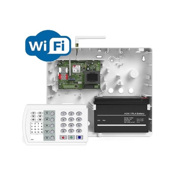 Радиоканальная охранно-пожарная панель ritm Ритм контакт gsm-14a wi-fi в корпусе под акб 7 ач 4010669 Радиоканальная охранно-пожарная панель ritm Ритм контакт gsm-14a wi-fi в корпусе под акб 7 ач 4010669