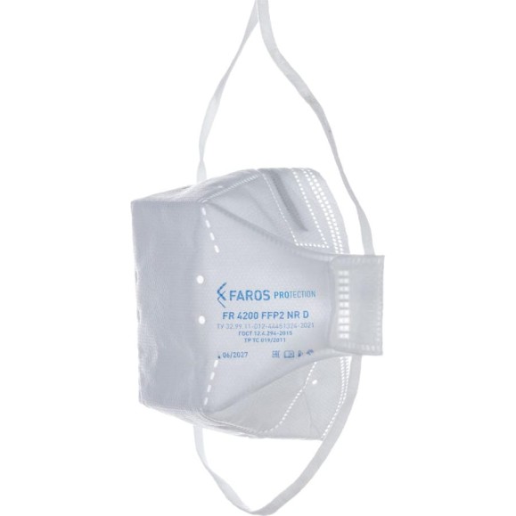 Респиратор FAROS HYGIENE FR 4200 PREMIUM, FFP2 NR D Рес 198 Респиратор FAROS HYGIENE FR 4200 PREMIUM, FFP2 NR D Рес 198