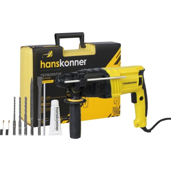 Перфоратор Hanskonner SDS Plus HRH0822RE Перфоратор Hanskonner SDS Plus HRH0822RE